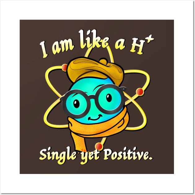 I am like a Proton Wall Art by Roy's Disturbia